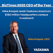 CEO of the Year: Mike Knapek leads Yaskawa America’s $180 million headquarters campus investment