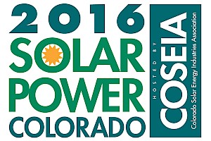 Exhibitor/Sponsor/Training: Solar Power Colorado 2016 Hosted By: COSEIA - Booth #330