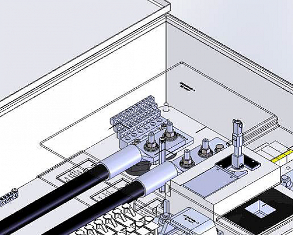 The DISCOM 1500 with Compression Connector Option