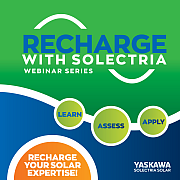 “Recharge with Solectria” A New Webinar Series for 2026