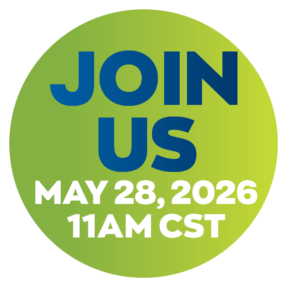 Join Us May 28, 2026 11:00 AM CST