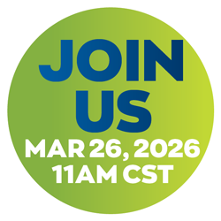 Join Us March 26, 2026 11:00 AM CST